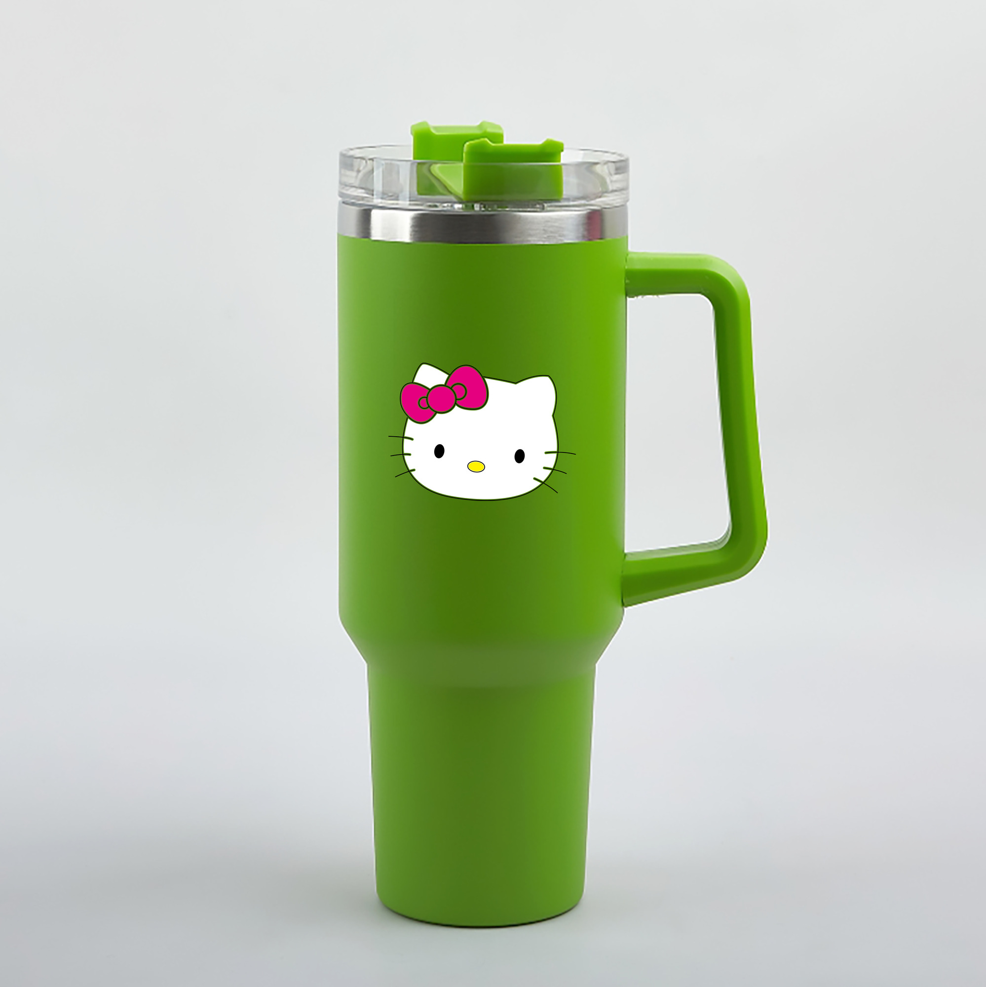 （画像用） Hello Kitty ハローキティ 1200mL車用タンブラー（カラープリント）
